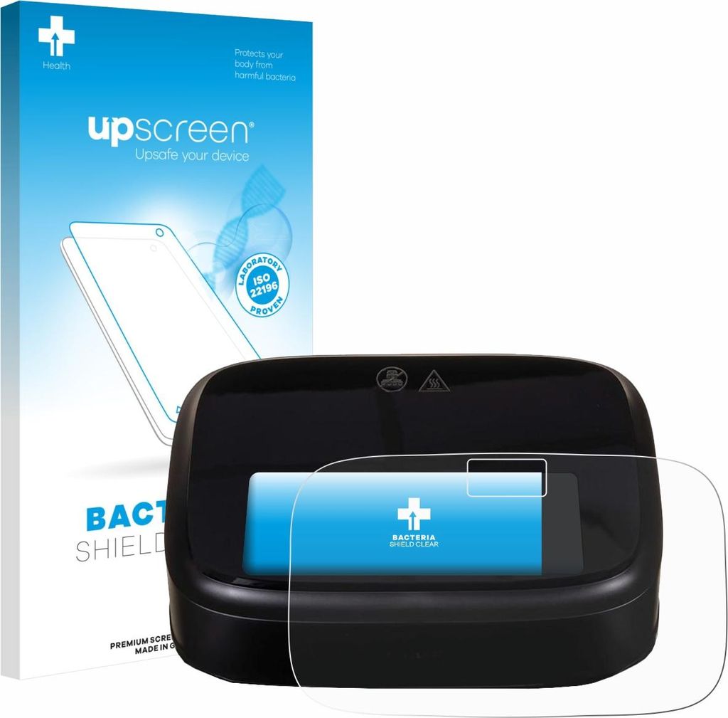 upscreen Schutzfolie für Philips Airfryer 1000 Series Displayschutz Displayschutzfolie Folie Klar antibakteriell