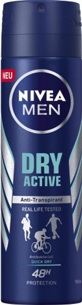 NIVEA Deospray 150ml For Men Dry Active Produktbild 