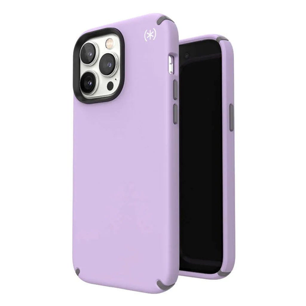 Housse iPhone 14 Pro Max Speck Presidio2 Pro Coloris Violet et Gris