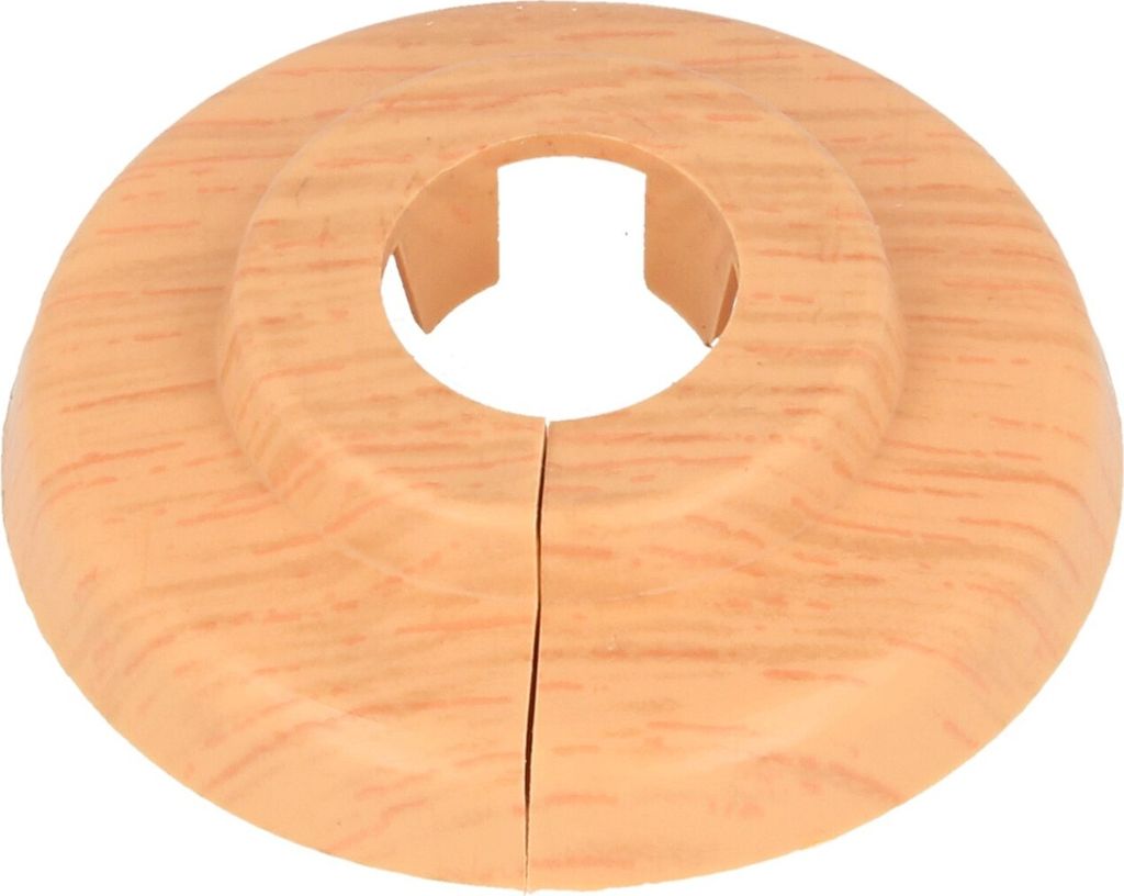 STEDO Scharnierrosette - Eiche - Loch: 15 mm x Außen: 49 mm Produktbild 