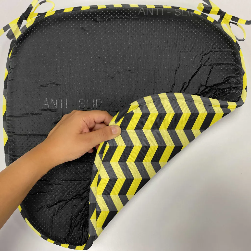 Coussin Assise Imperméable avec Sangles 40cm Lot de 12 pour Salle à Manger