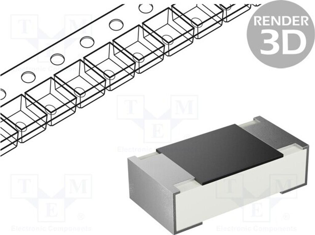 10x Widerstand: thin film SMD 100mW 0603 13,7kΩ 0,1% -55÷155°C ERA3AEB1372V Präzisio