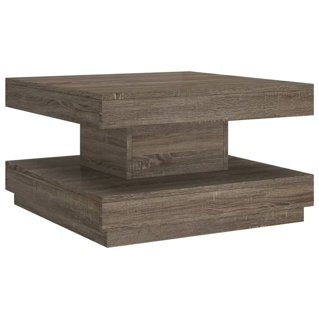 Tavolino grigio 60x60x35 cm MDF