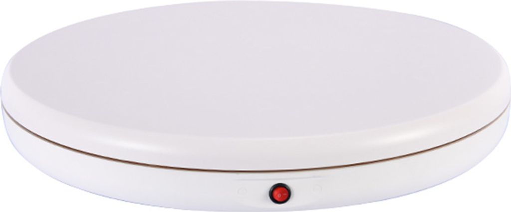 45 cm/17,7 Zoll motorisierter drehbarer Displaystaender Displaybasis 360¡ã drehbarer elektrischer Fotografie-Drehteller fuer Produktdisplays Live...