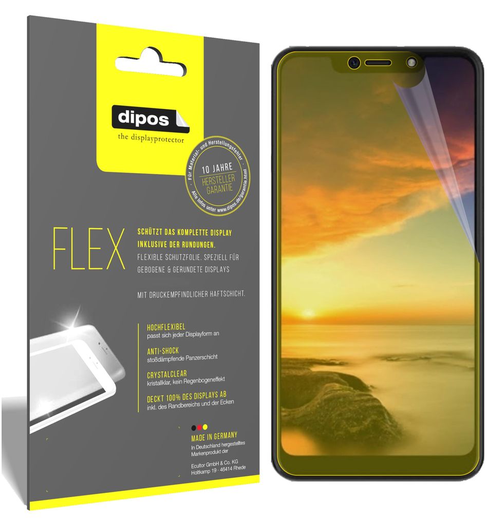 3x Schutzfolie für Hisense H18 Folie, 100% Produktbild 