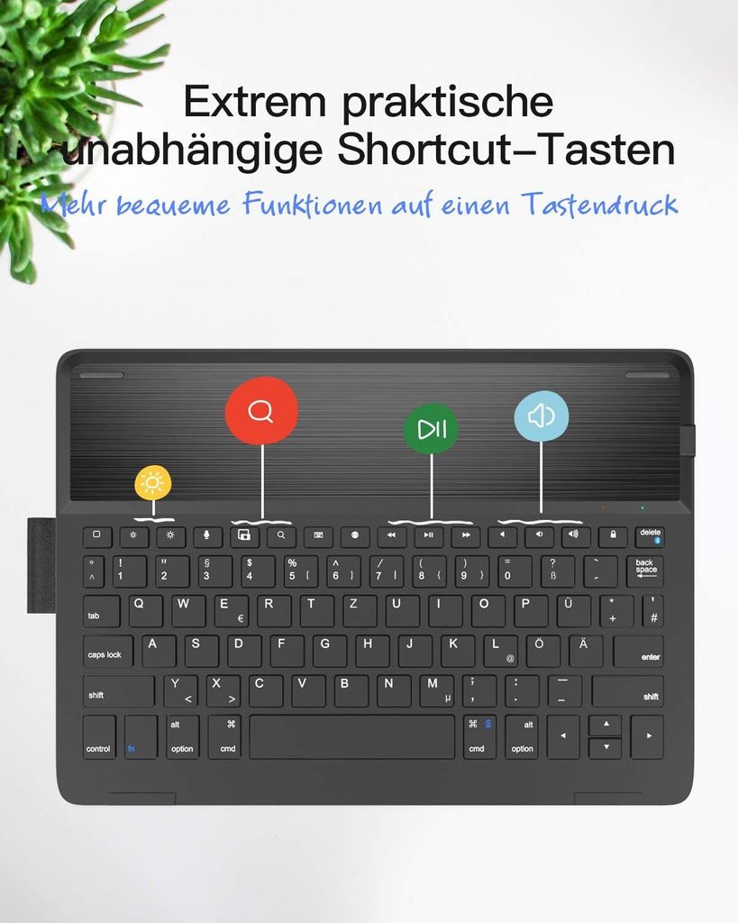 Inateck Ultraleichte Tastatur Hülle für 10,2 Zoll iPad 2021 Produktbild 6