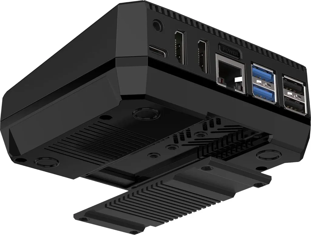Boîtier Raspberry Pi 5 Argon One V3 Expansion PCIe NVMe M.2 Aluminium