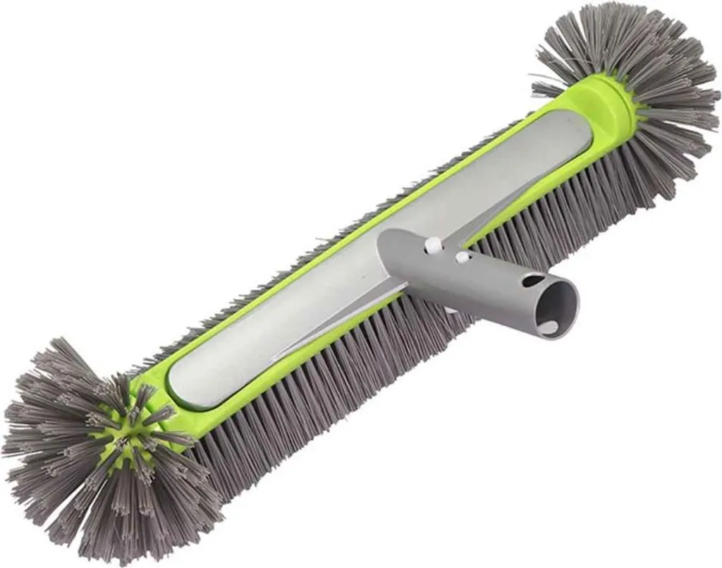 Éliminer les Algues de Piscine - Brosse 43cm INF Aluminium et Nylon