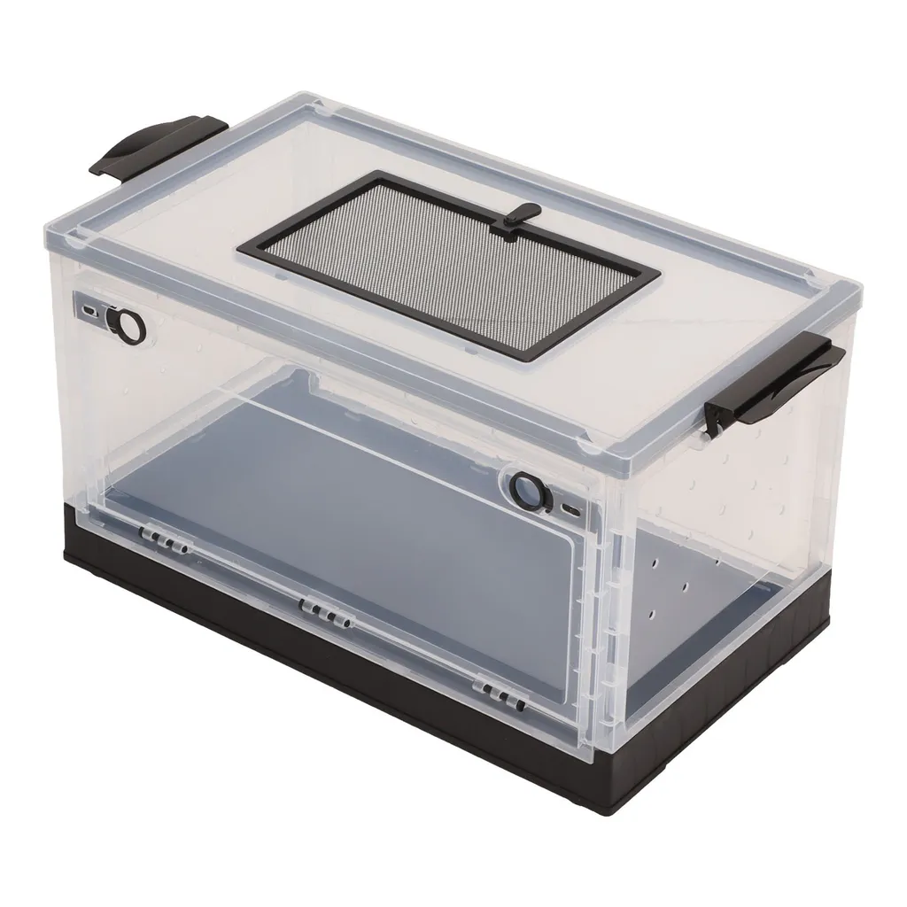 Mallette transparente pour hamster et transport sécurisé - Taille Voyage M