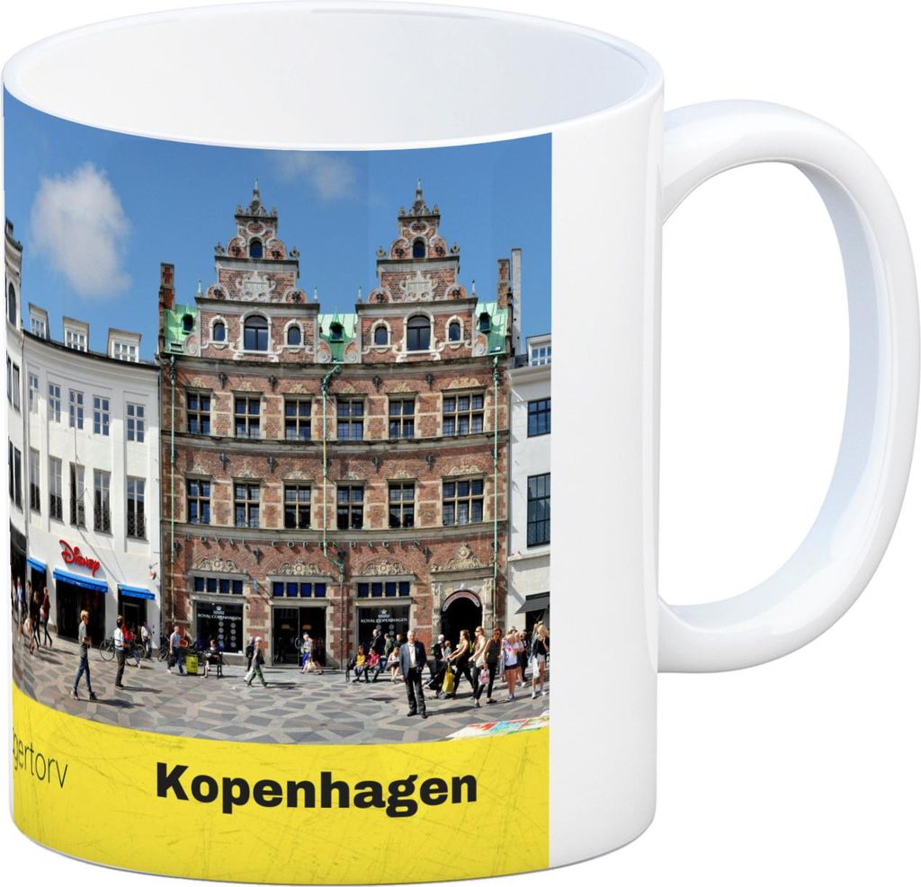 streetline Kopenhagen Amagertorv Tasse