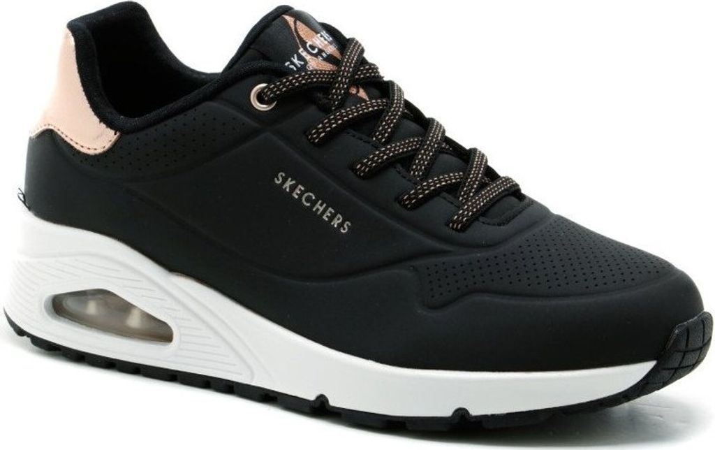 Skechers Uno Shimmer Away Sportschuhe Schwarz EU 41 Frau Produktbild 