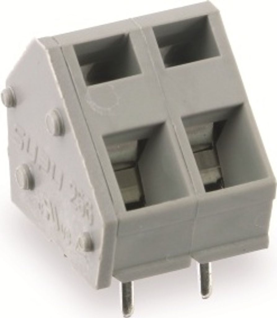 Leiterplattenklemme SUPU 256702, 2-polig, RM 5, 16 A/250 V