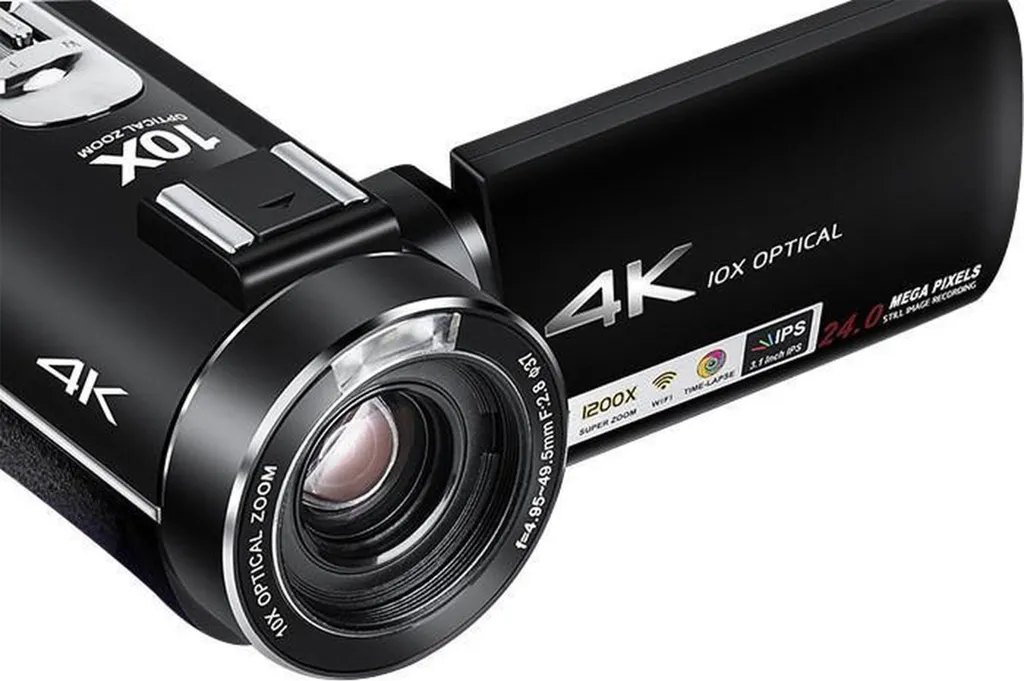 Caméscope de Vlog 4K Lipa AD-C7 Idéal pour Streaming et Vidéos Youtube - 5
