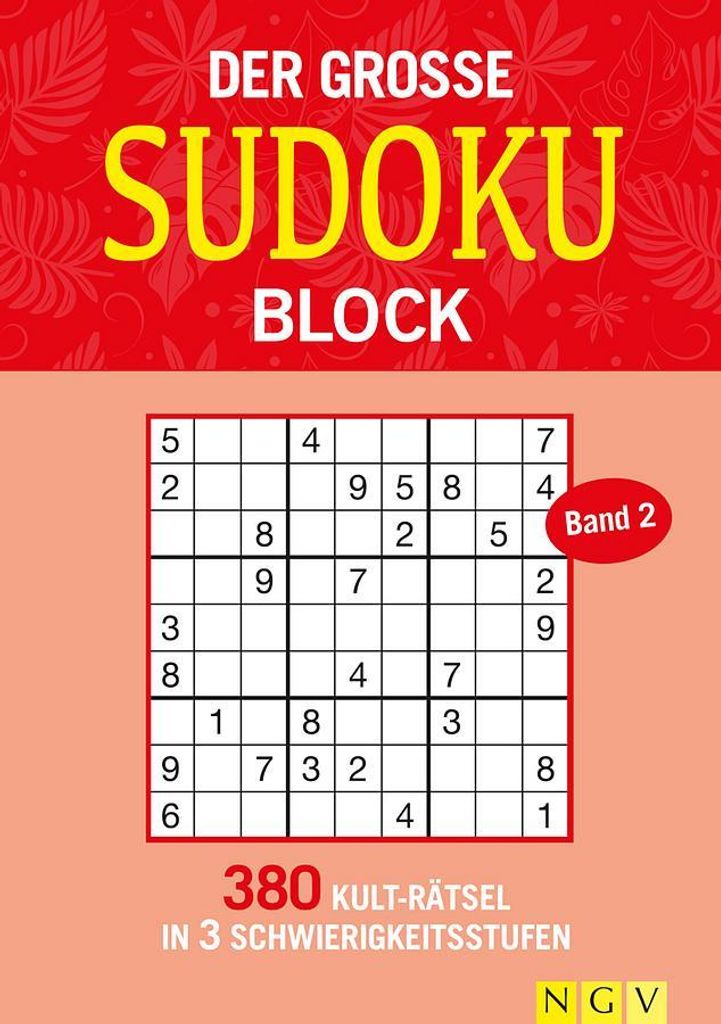 Der große Sudoku Block Band 2 Immagine del prodotto 