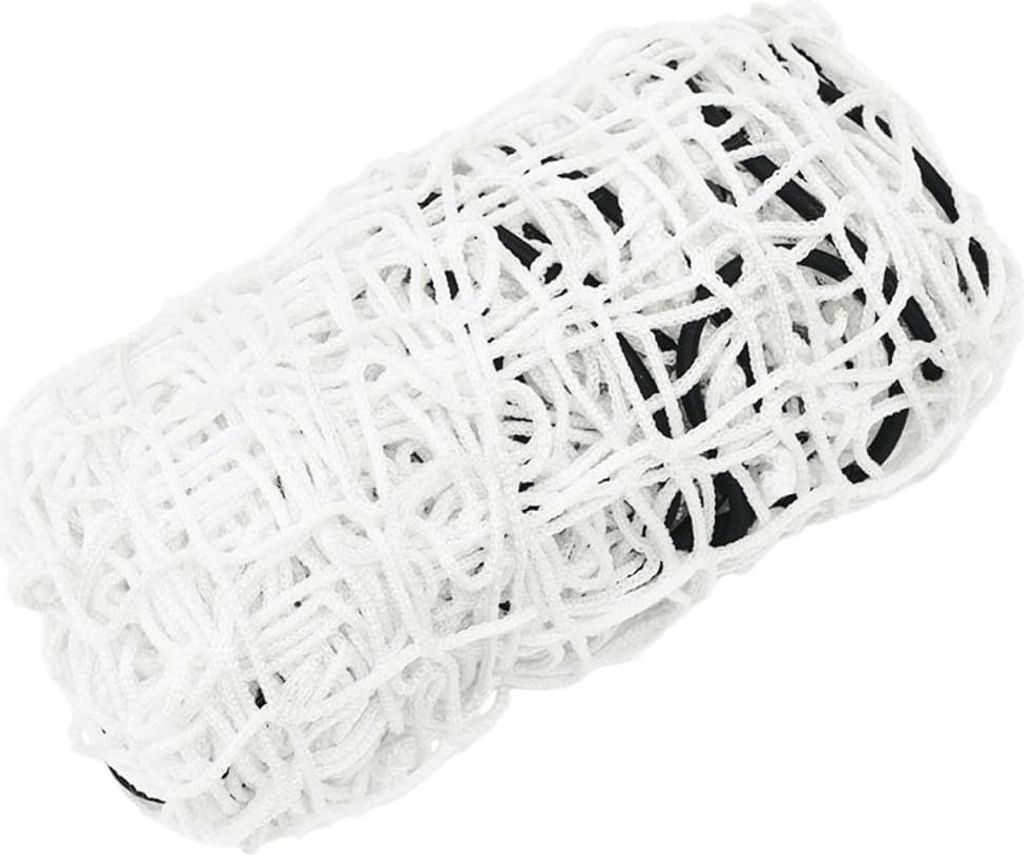 vidaXL Anhängernetz mit Gummiseil Weiß 7x3,5 m PP