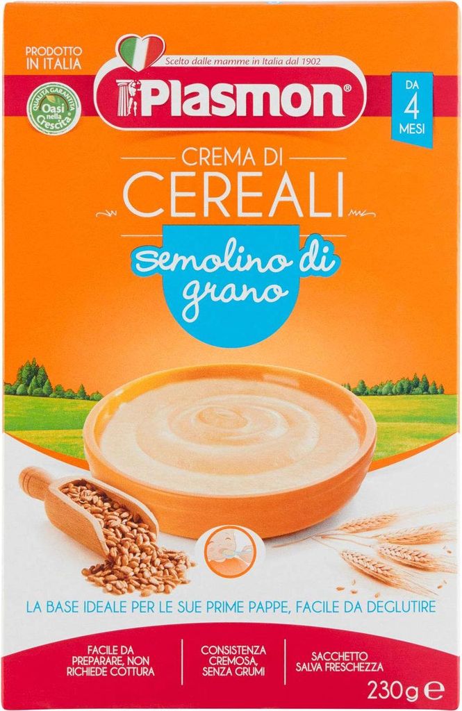 Plasmon cereali crema semolino Produktbild 