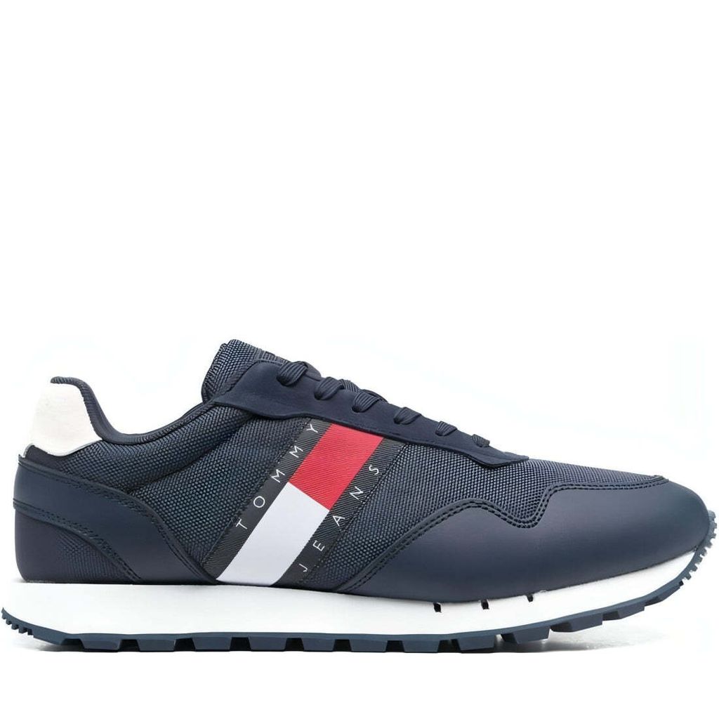 Tommy Jeans Herren Sneaker EM0EM01081 C87 Farbe: Blau Größe: 44