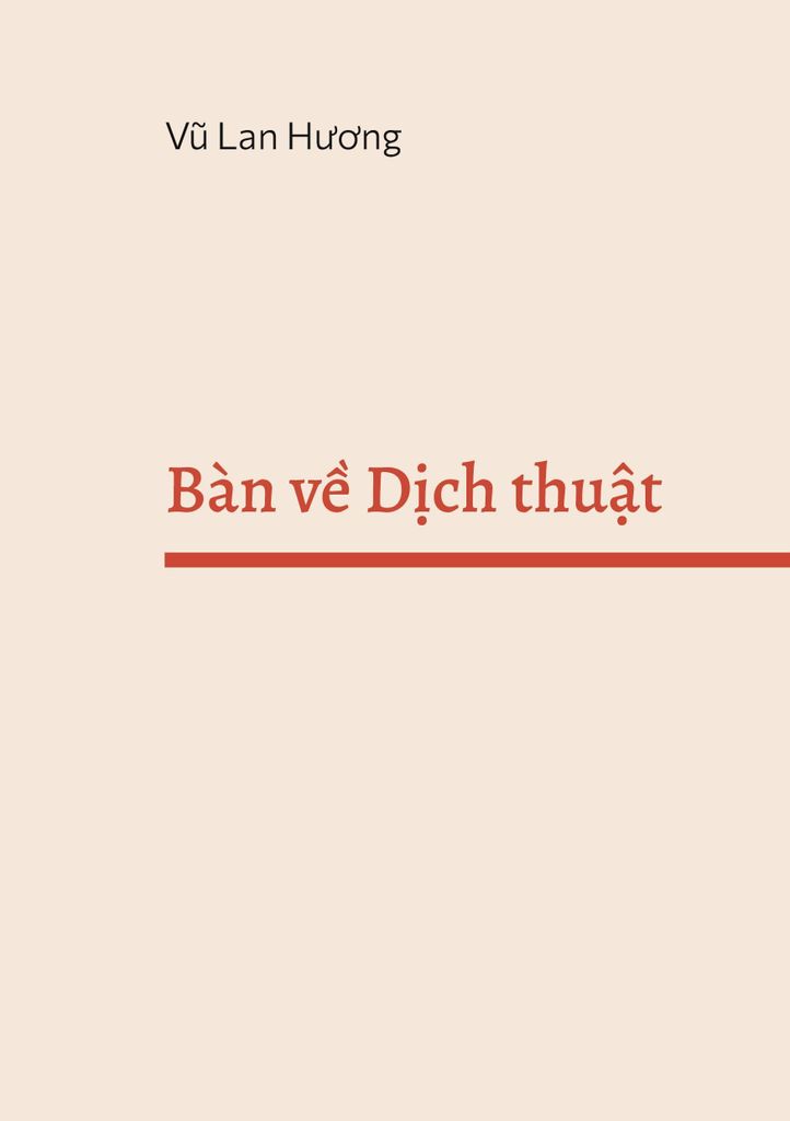 Bàn ve Dich thuat