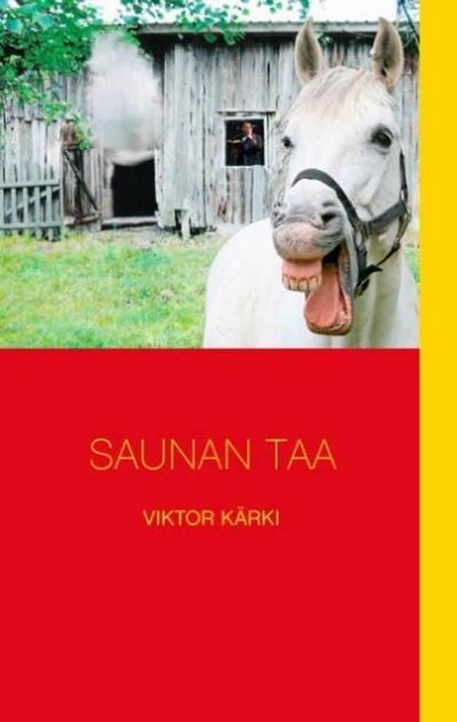 Hinter der Sauna