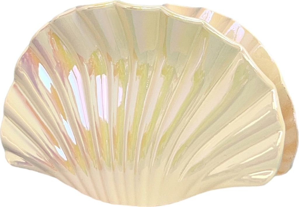 Haarspange Farbverlauf Hohles Design Muschelform Haarklammer Kunststoff Harz Material Starker Halt Hinterkopf Haarklammer