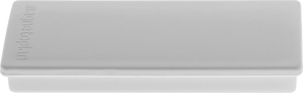Magnet Discofix Block2 1665101 55x22mm grau 10 Stück Packung mit 36 Stück