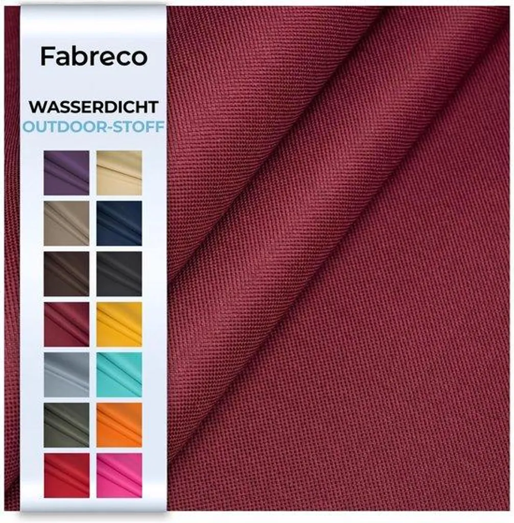 Tissu polyester 600D rouge imperméable pour réparer vos toiles usées