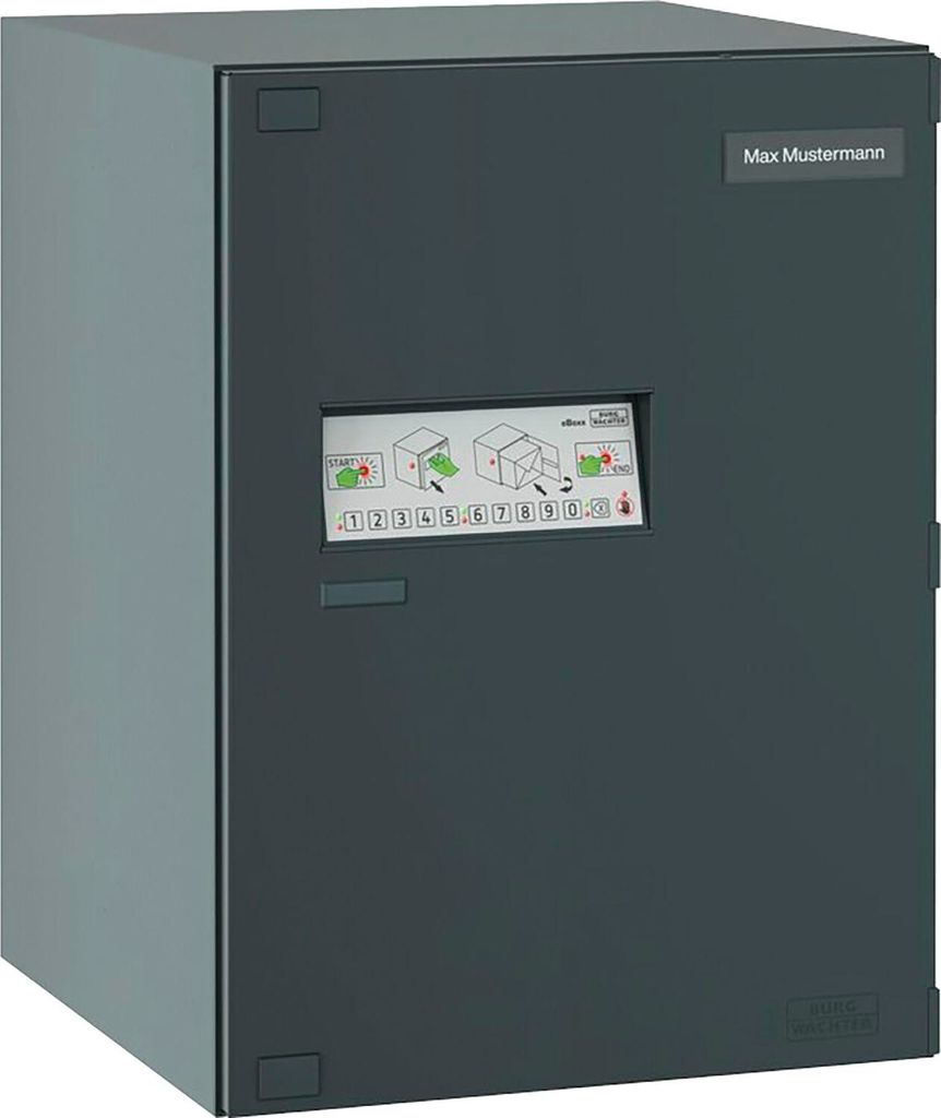 Burg Wächter Paketbox eBoxx EASY+ GV 645 ANT anthrazit BxHxT 575/760/450 mm