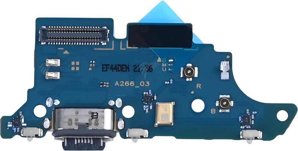 Clappio, Samsung Galaxy A26 USB-C Ladeanschluss mit Mikrofon, Blau