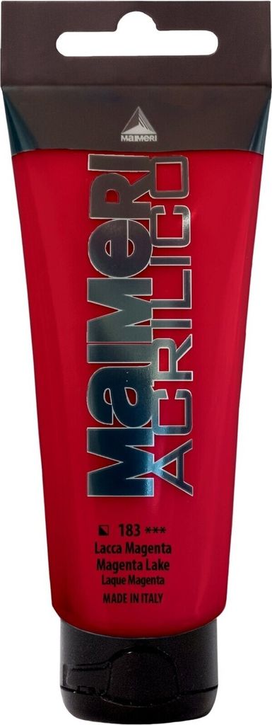 Maimeri Acrilico Acrylfarbe Magenta Lake 183 200 ml 1 stk