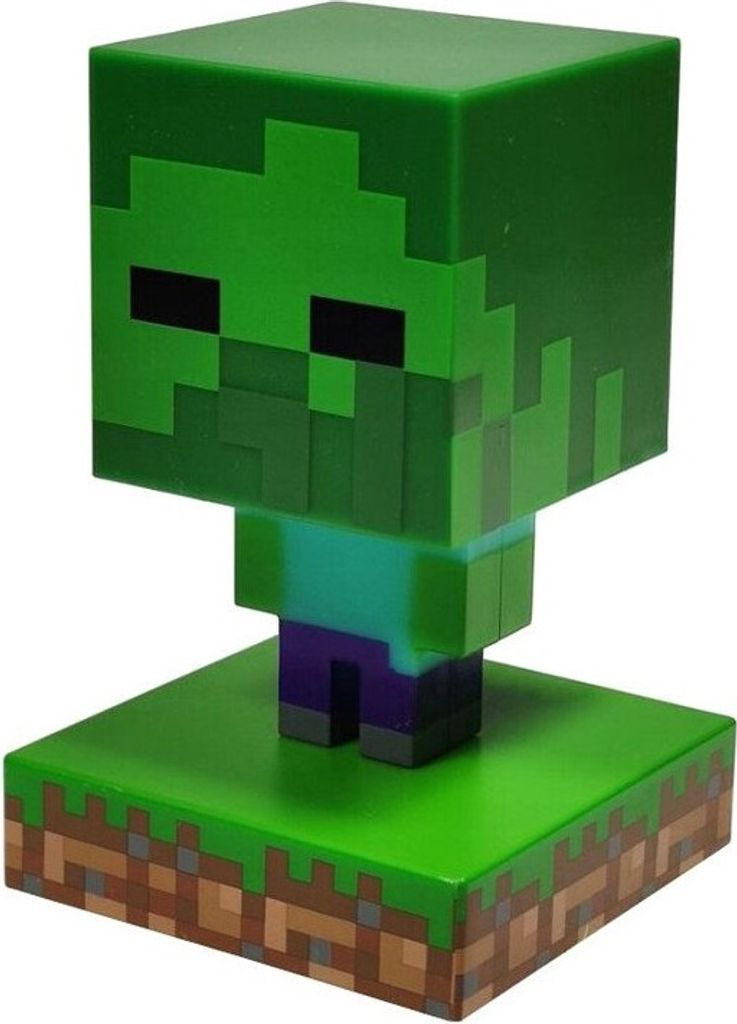 Zombie ikona lampy Minecraft Obrázok produktu 10