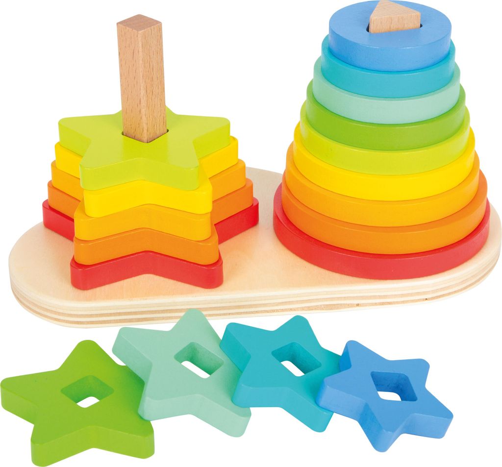 Steckspiel Regenbogen Produktbild 
