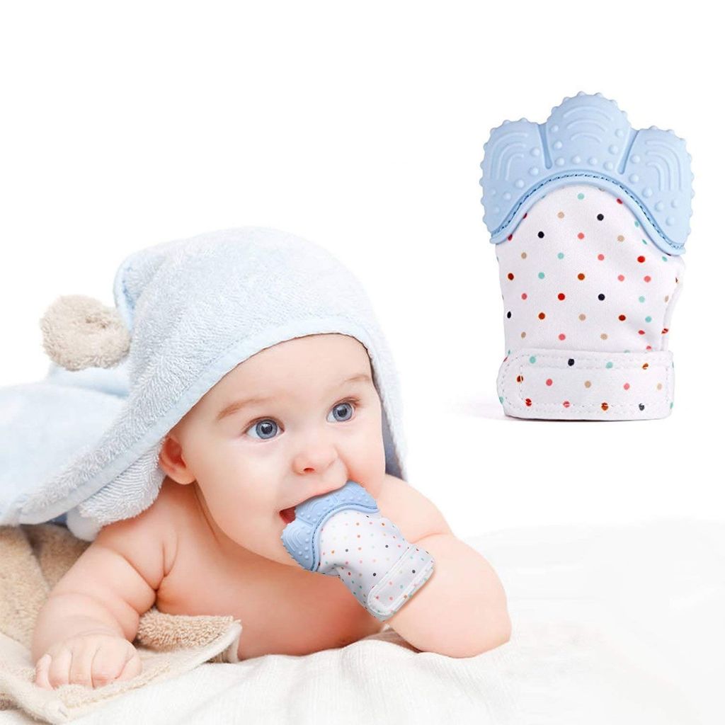 2 Stück weiche Silikon Baby Säugling Beißring Kinderkrankheiten Spielzeug 