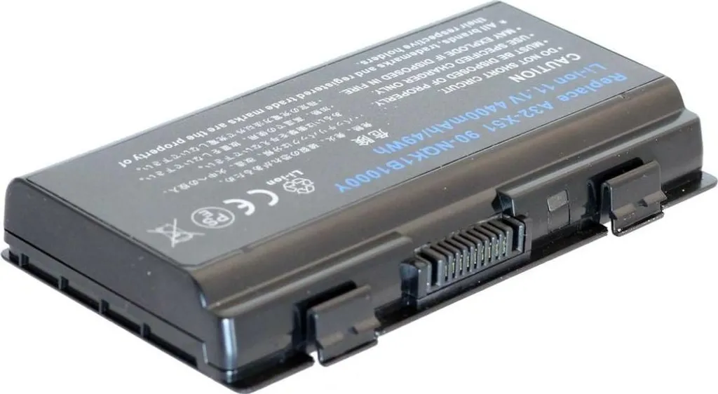 Batterie Asus T12 X51 haute capacité 4400mAh cellule longue durée