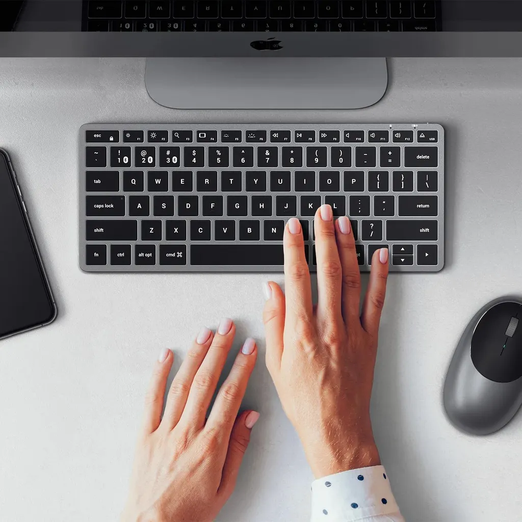 Clavier Satechi Slim X1 Bluetooth : Libérez votre espace avec le Multi-Sync - 7
