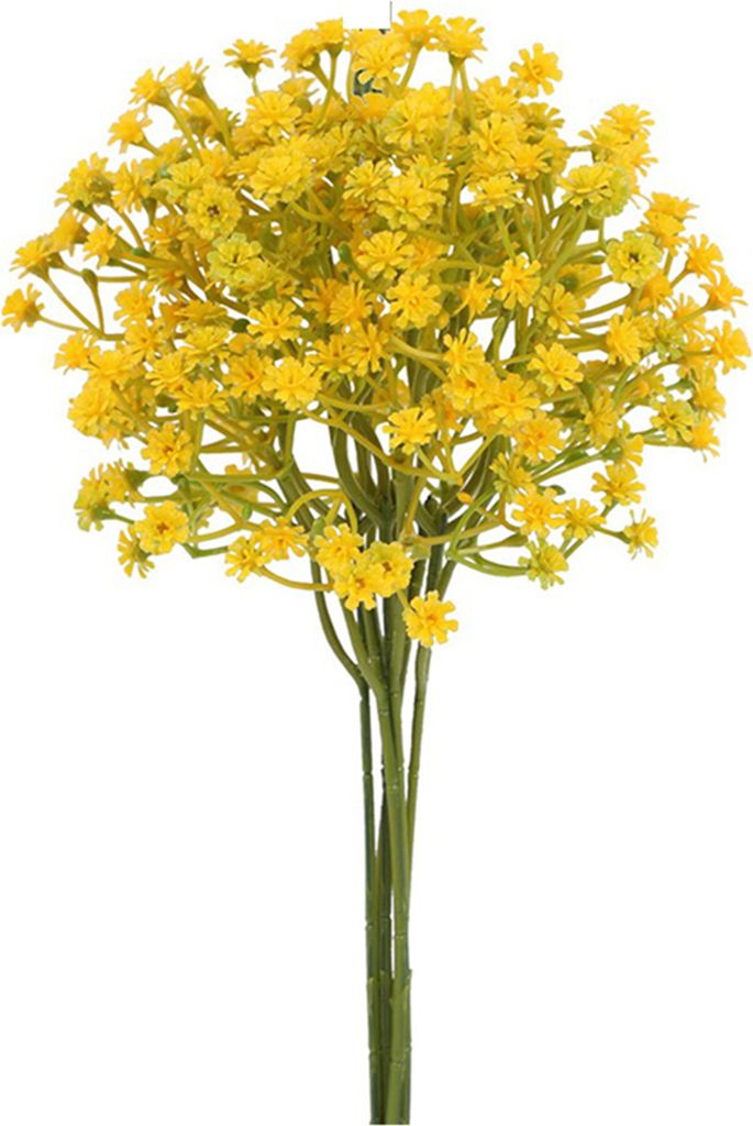 6 Stück künstliche Schleierkraut, realistische Simulationsblumen, wiederverwendbar, feine Verarbeitung, lichtecht, künstliche Pflanzen, Heimdeko...