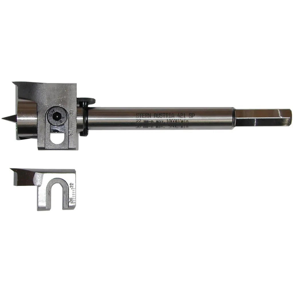 Foret extensible réglable 22-50 mm STERN pour perçage net du bois