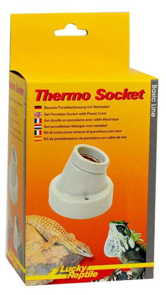 *Thermo Socket - Porzellanfassung abgewinkelt Produktbild 