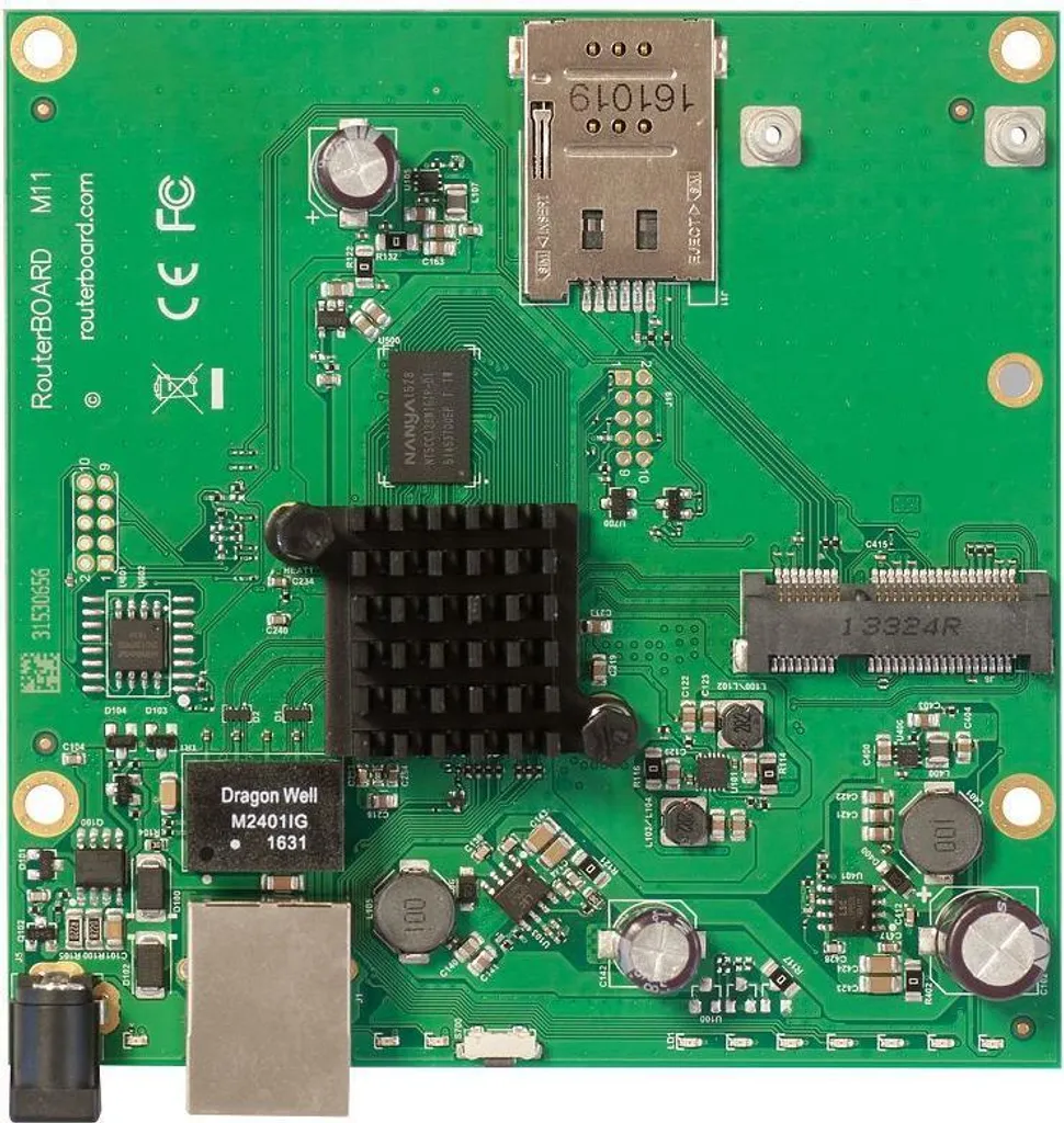 Mikrotik RBM11G Solution pour Créer un Routeur LTE ou Pont Ethernet Noir