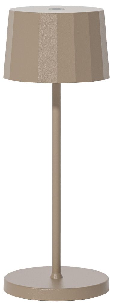 MÜLLER-LICHT LED-Akku-Tischleuchte OLEA, 2,2W, 200lm, RGB, sand