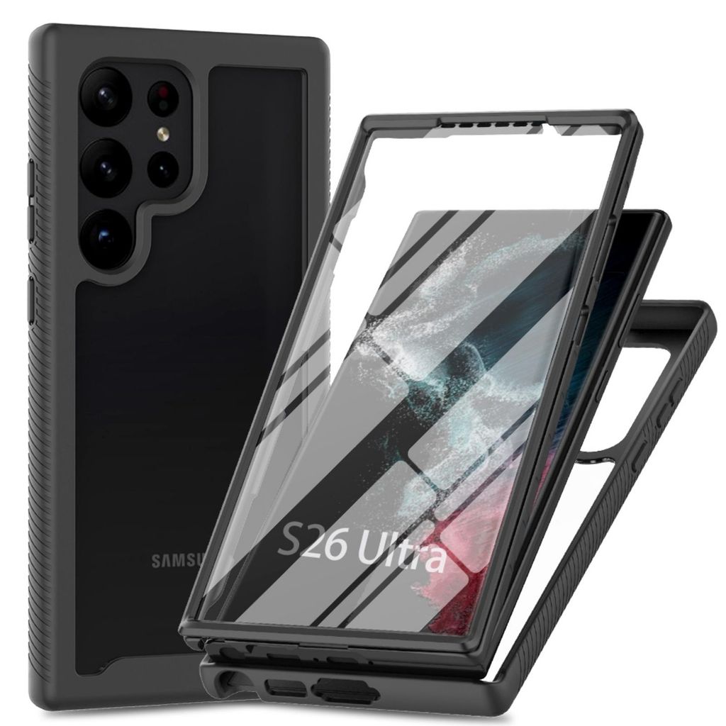 360 Grad Hülle mit eingebautem Displayschutz für Samsung Produktbild 