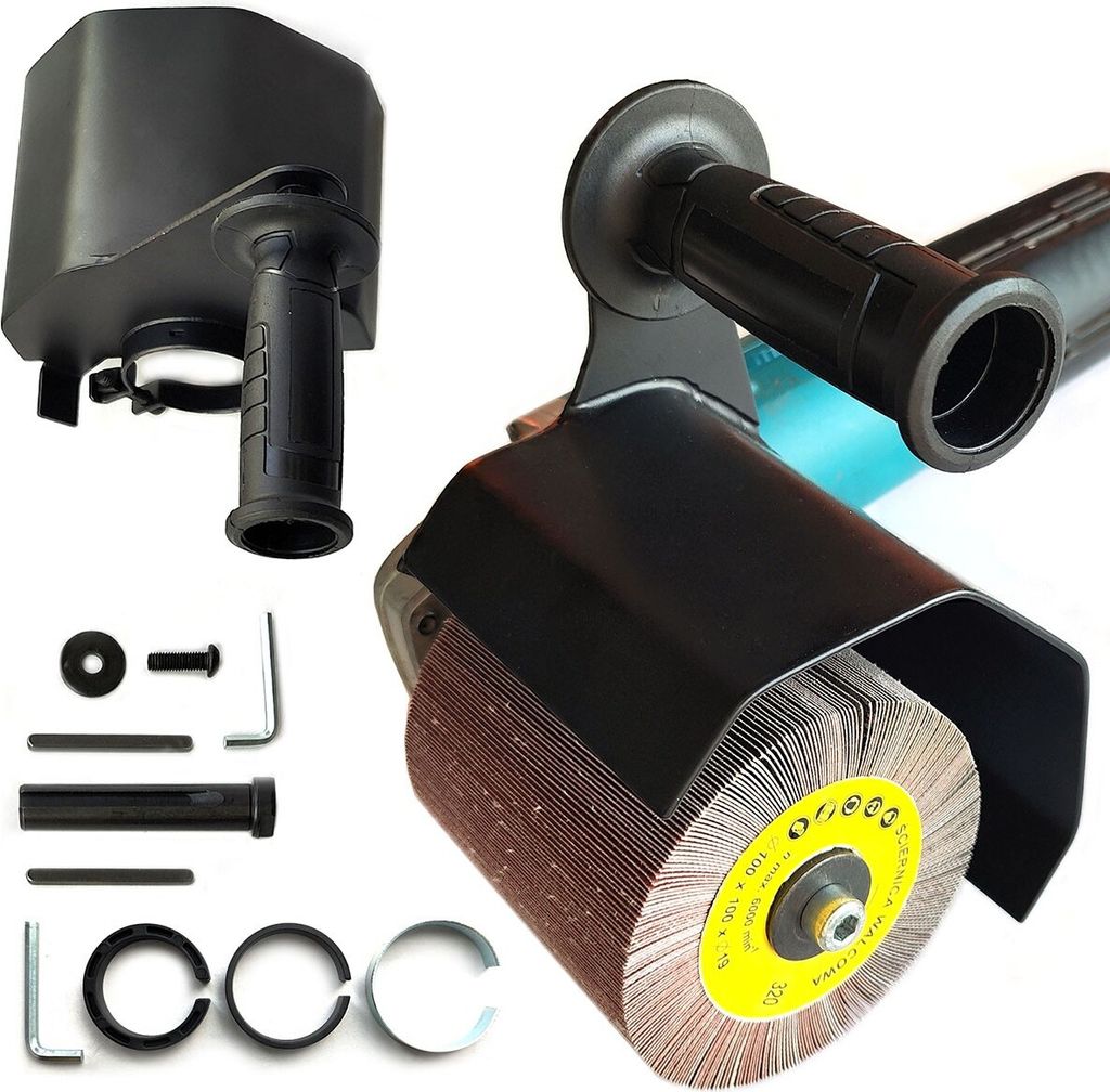 Glob Tools, accessorio satinatore per smerigliatrice Immagine del prodotto 