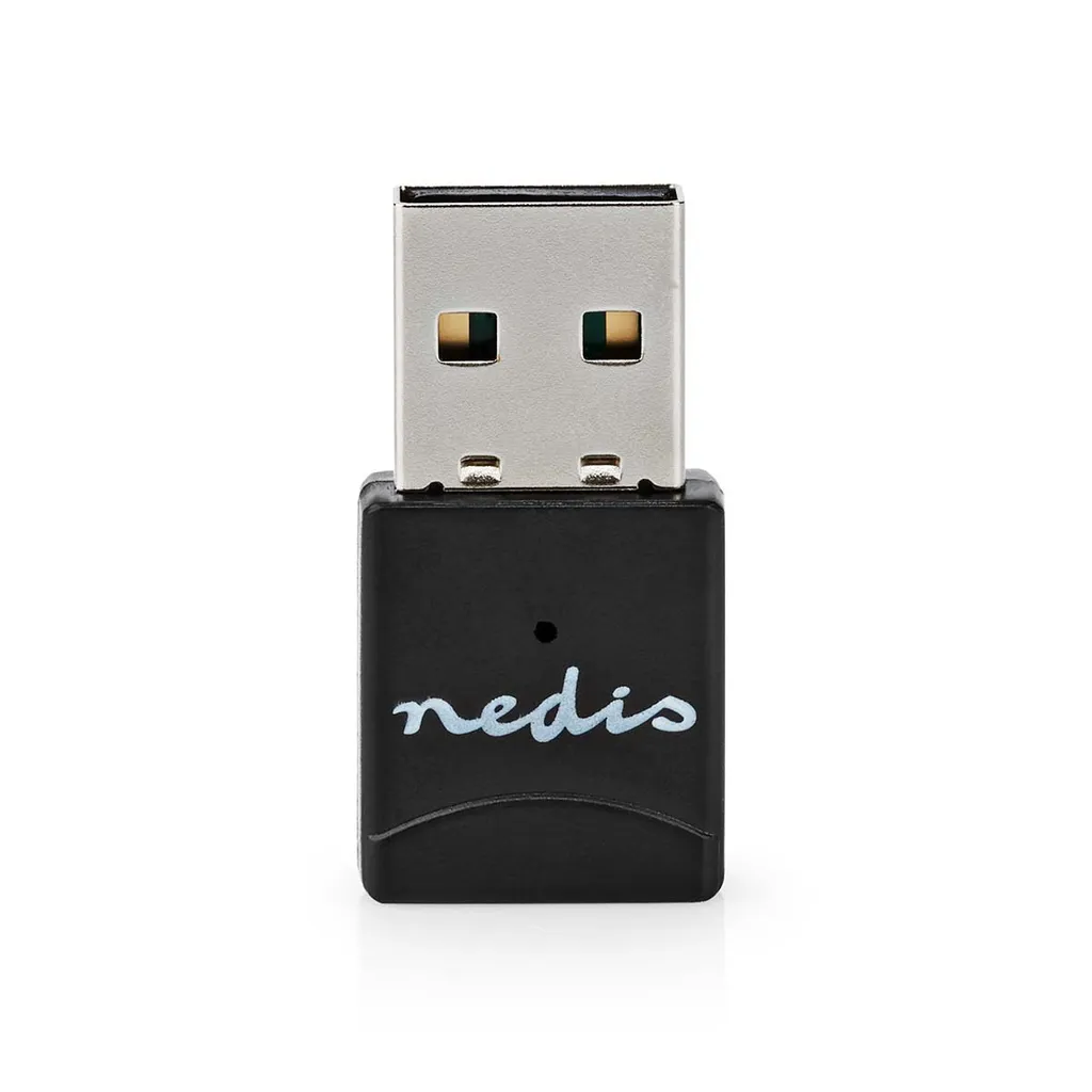 Dongle Wi-Fi double bande 600 Mbps Nedis clé USB 2.0 compacte