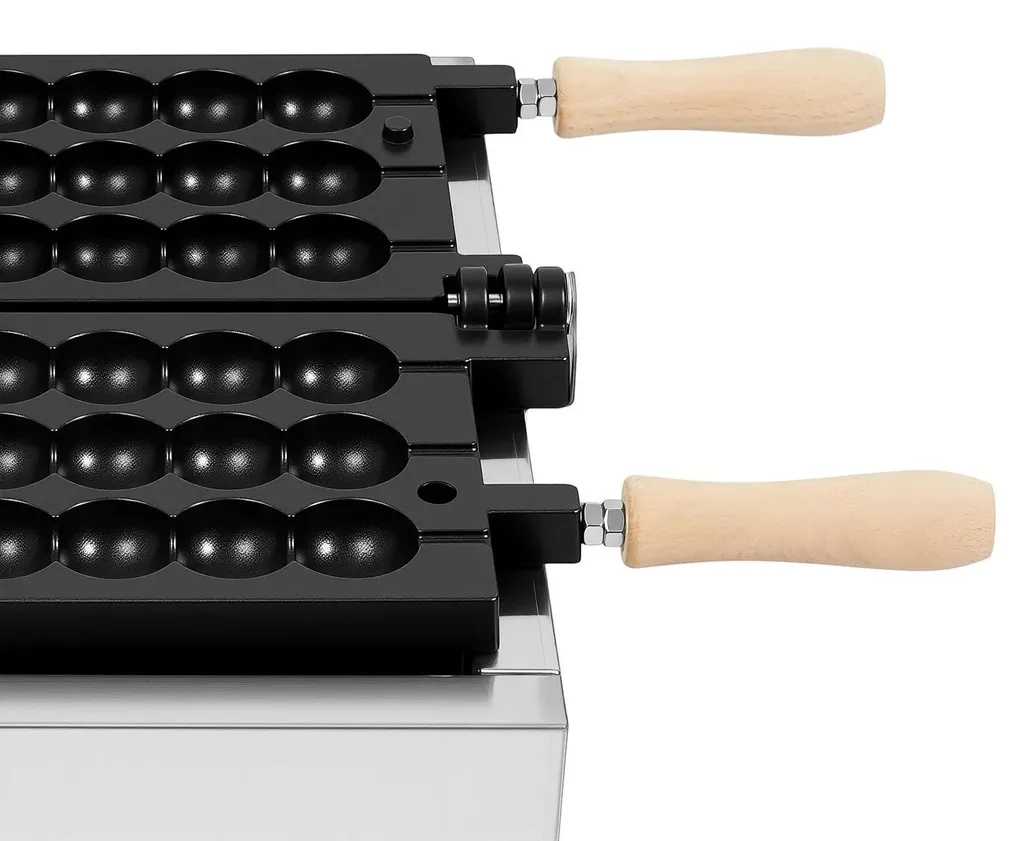 Gaufrier boules pour Bubble Waffles et gaufres œufs - Usage Intensif - 7