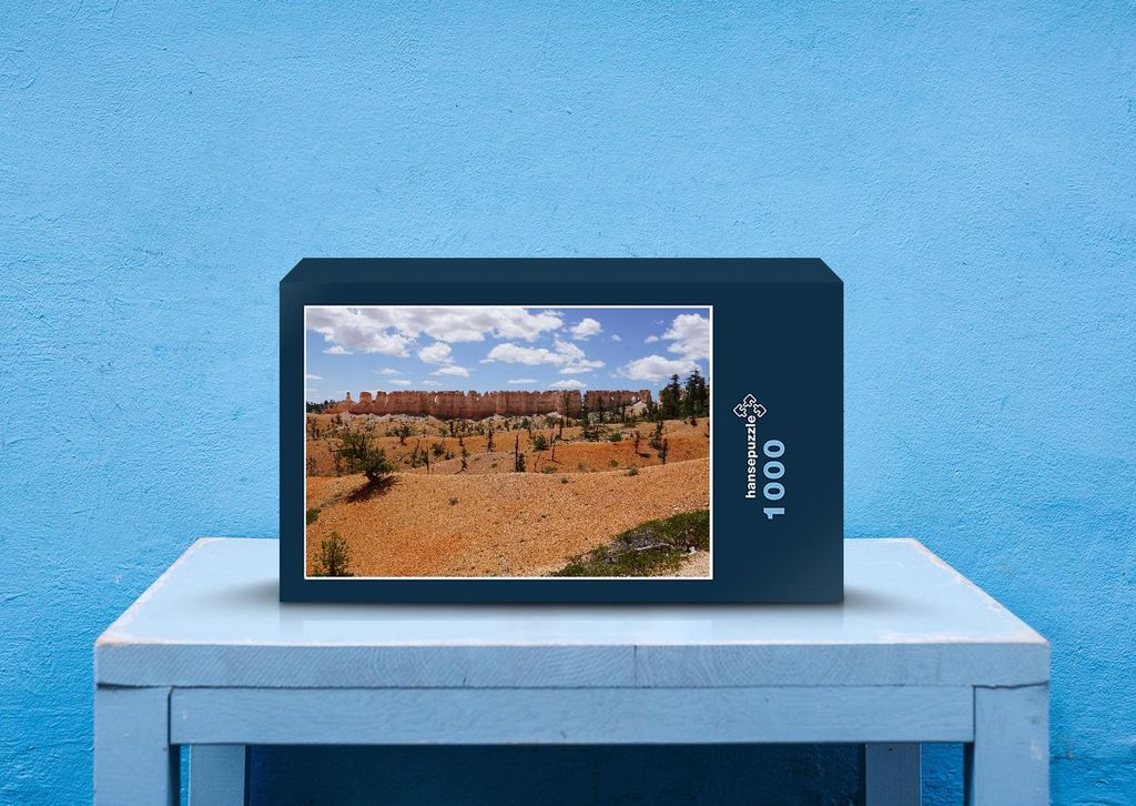hansepuzzle 24552 - Bryce Canyon Puzzle, 1000 Teile, Natur, 60,0 x 46,0cm mit hochwertiger Aufbewahrung, Kartonbox und wiederverschließbarem Beutel