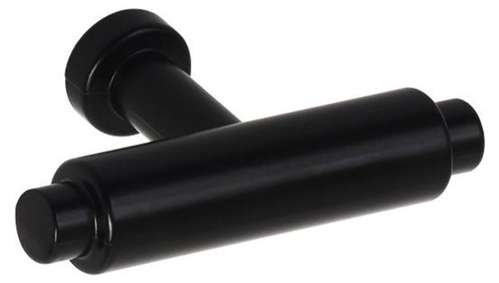 Schaffner FLO BLACK Möbelgriff aus Znal, schwarz