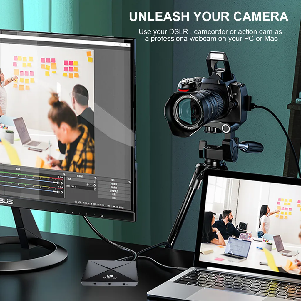 ezcap333 Capture Vidéo sans Latence : Solution HDMI vers USB-C avec Micro - 9