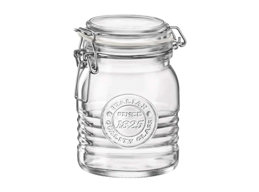 Vaso Bormioli Officina 750ml per Conserve e Sottoli - Vetro 11cm
