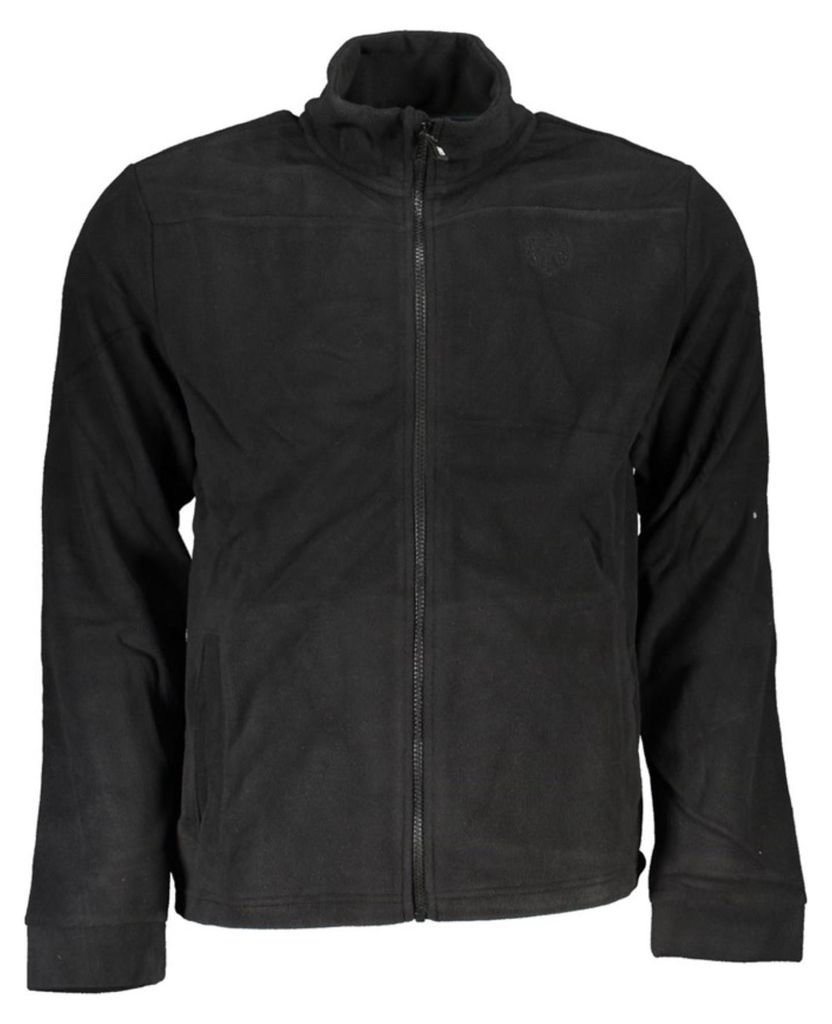 Gian Marco Sweatshirt mit Reißverschluss für Männer Hibma schwarz XXL