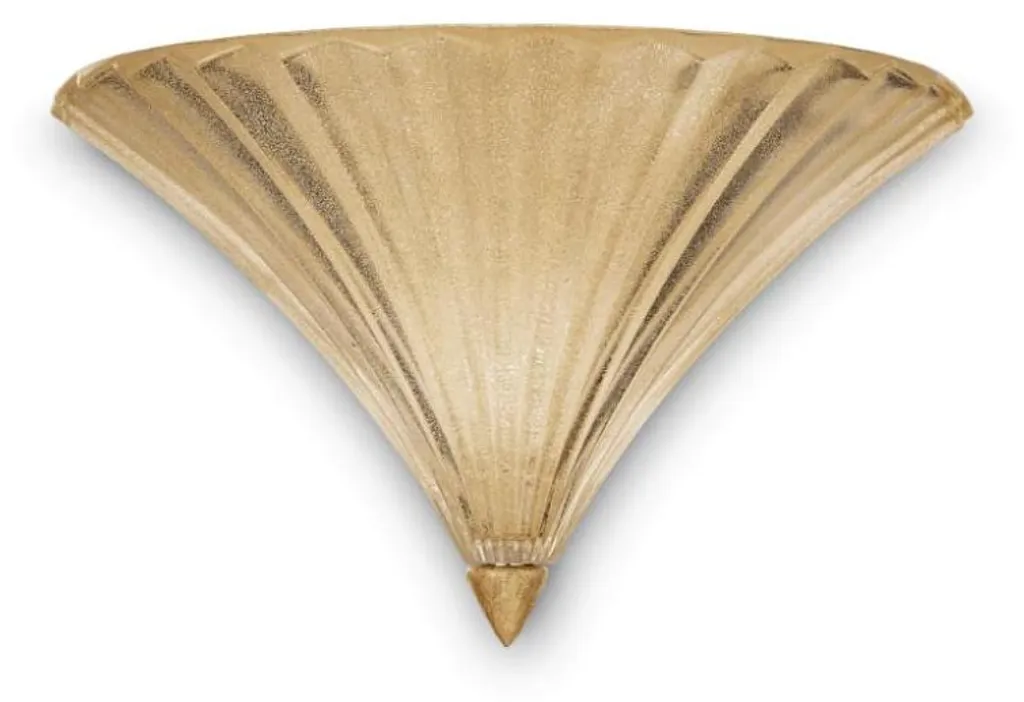 Applique dorée SANTA 1 ampoule diamètre 80 cm pour salon chic