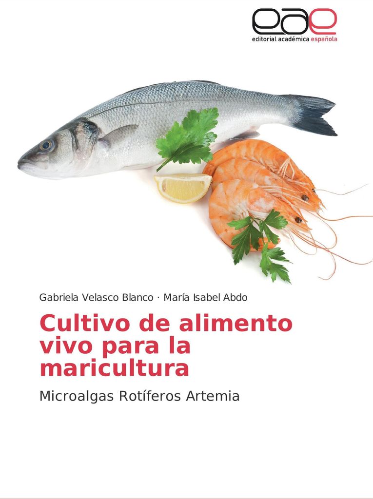 Cultivo de alimento vivo para la maricultura